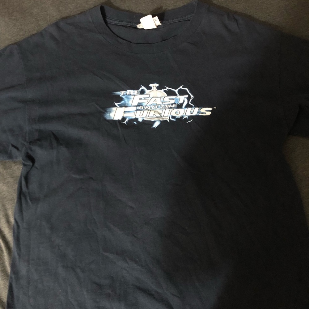 RARE VTG fast and furious tee